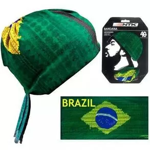 imagem de Bandana Tubular Multiuso Brazil UV - NTK Nautika