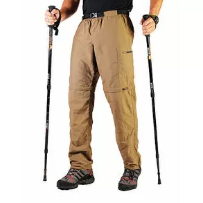 imagem de Cala Bermuda de Caminhada e Trekking Bio Proteo Solar UVA UVB FPS50+ Masculina - Hard Mountain