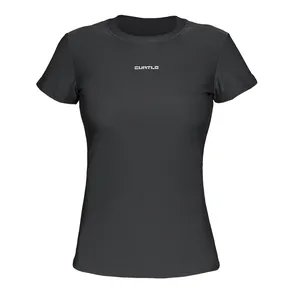 imagem de Camiseta Active Fresh com Proteo Solar UV Manga Curta Feminina - Curtlo