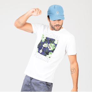 imagem de Camiseta Estampada Manga Curta Em Algodo Masculina - Original Penguin