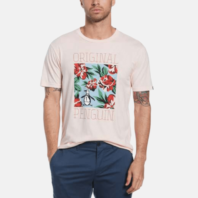 imagem do produto Camiseta Estampada Manga Curta Em Algodo Masculina - Original Penguin