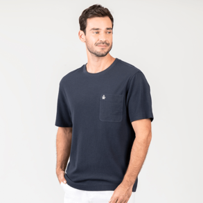 imagem de Camiseta Manga Curta Em Malha Quadril Masculina - Original Penguin