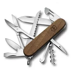 imagem de Canivete Suíço Huntsman Wood Nogueira 13F - Victorinox