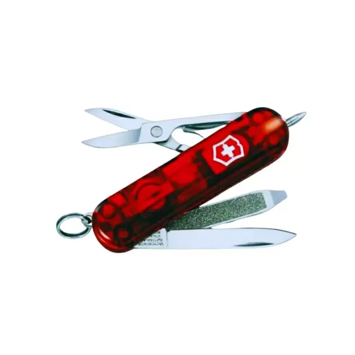 imagem do produto Canivete Suo  Signature Lite com LED 7F Vermelho - Victorinox