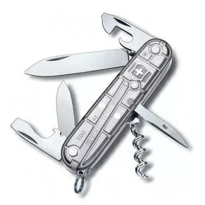 imagem de Canivete Suíço Spartan 12F Prata Traslúcido - Victorinox