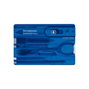 imagem de Canivete SwissCard Classic 10F Azul Translúcido - Victorinox