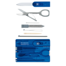 imagem do produto Canivete SwissCard Classic 10F Azul Translcido - Victorinox