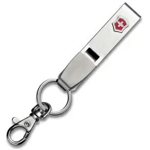 imagem de Chaveiro Suio Multi-clip Cromado com mosquetinho para prender - Victorinox