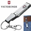 imagem do produto Chaveiro Suio Multi-clip Cromado com mosquetinho para prender - Victorinox