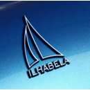 imagem do produto Cromo Adesivo Auto Colante Logo Ilhabela Capital da Vela - Cromarca