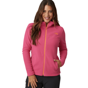 imagem de Fleece Feminino TKA 100 Glacier Full Zip com Capuz - The North Face