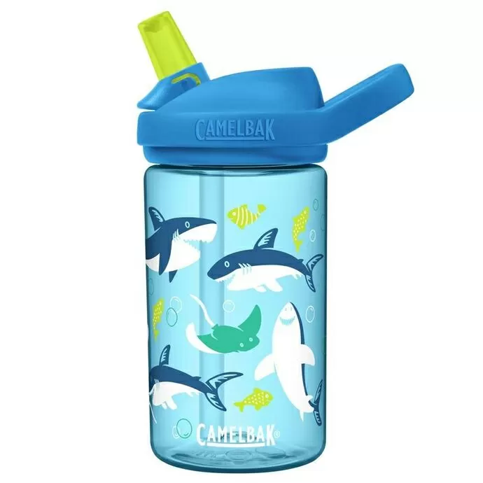 imagem do produto Garrafa infantil 400ml estampa Tubaro - Camelbak