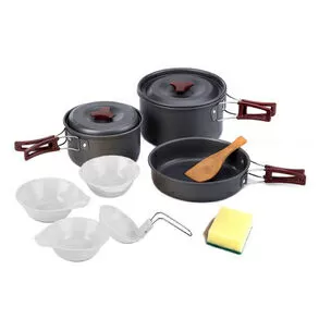 imagem de Kit de Panelas Camping Cook com Frigideira - Naturehike