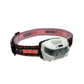 imagem de Lanterna de Cabeça Headlamp Magik com Sensor de Presença 3 Leds CREE e 120 Lumens - Azteq