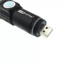 imagem do produto Lanterna de mo recarregvel via USB com 3 modos de iluminao e 70 lmens Cymba - NTK Nautika