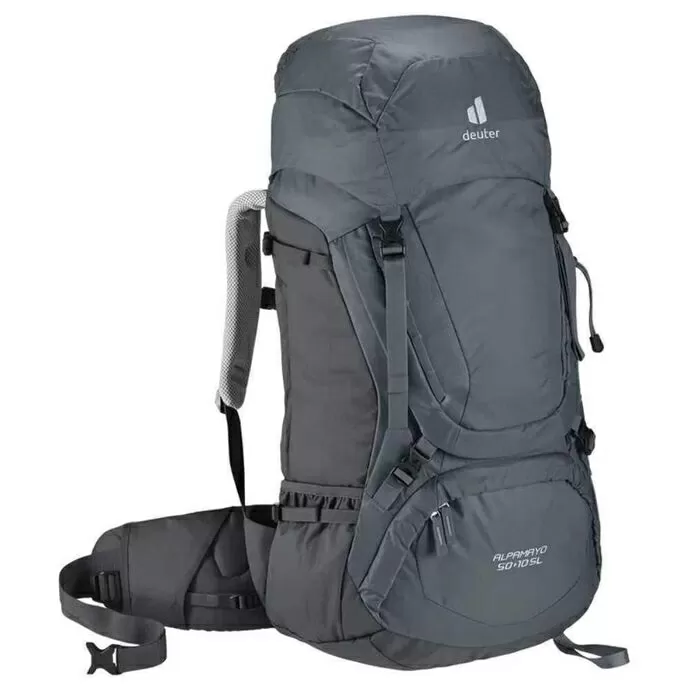 imagem do produto Mochila Cargueira de Caminhada e Trekking Alpamayo 50+10 SL Cinza - Deuter