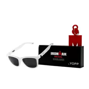 imagem de culos de Sol Polarizado Uv400 Ironman Transparente com a Lente Preto - Yopp