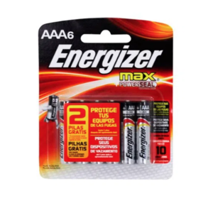 imagem de Pilhas Energizer Max AA6 com 6 unidades - Energizer