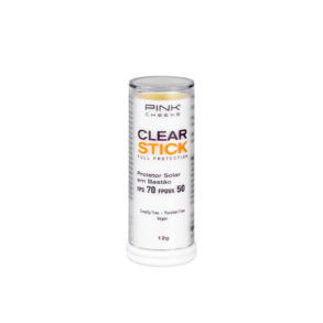 imagem de Protetor Solar em Basto Clear Stick transparente FPS70 FPUVA50 12g - Pink Cheeks