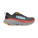 imagem do produto Tnis Bondi 8 Cinza com Vermelho Masculino para Corrida de Asfalto  - Hoka